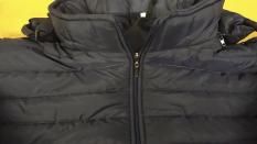 Kurtka zimowa pikowana z kapturem